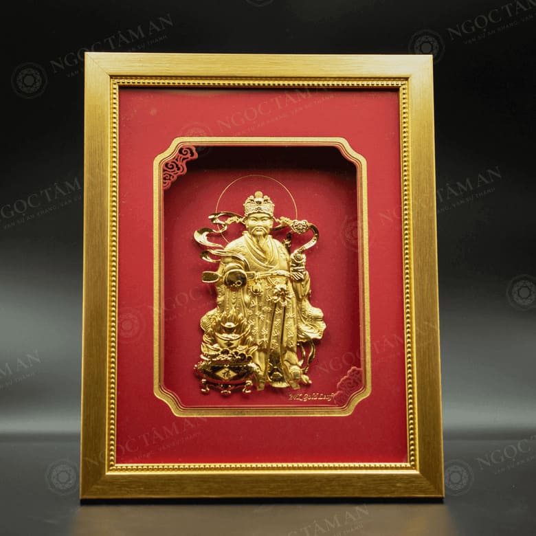 Tranh phong thủy thể hiện sự kính trọng và lời chúc thành công