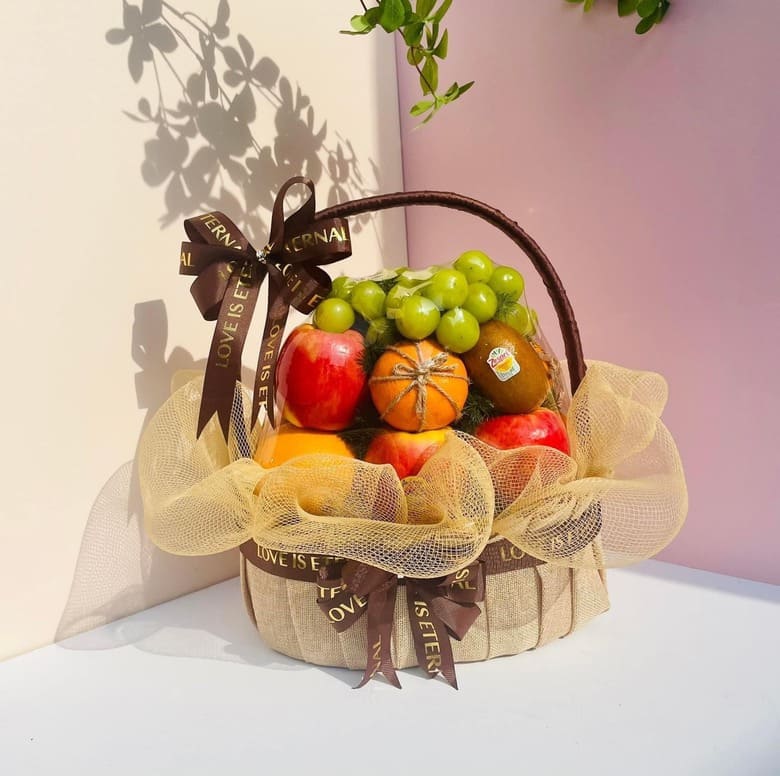 Giỏ trái cây – Quà tặng thiết thực và đầy chân thành