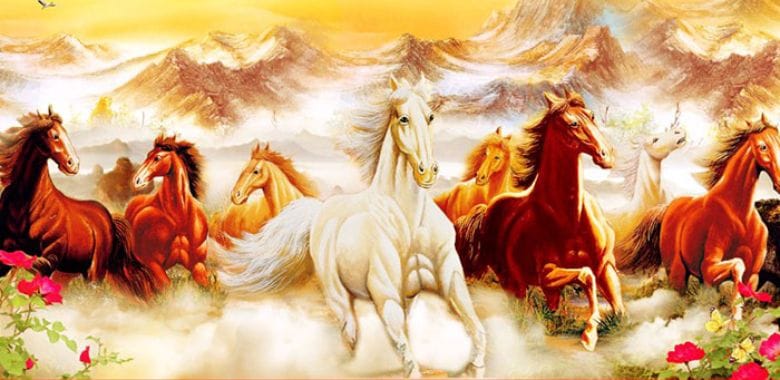 Tranh mã đáo thành công - Ý nghĩa phong thủy sâu sắc