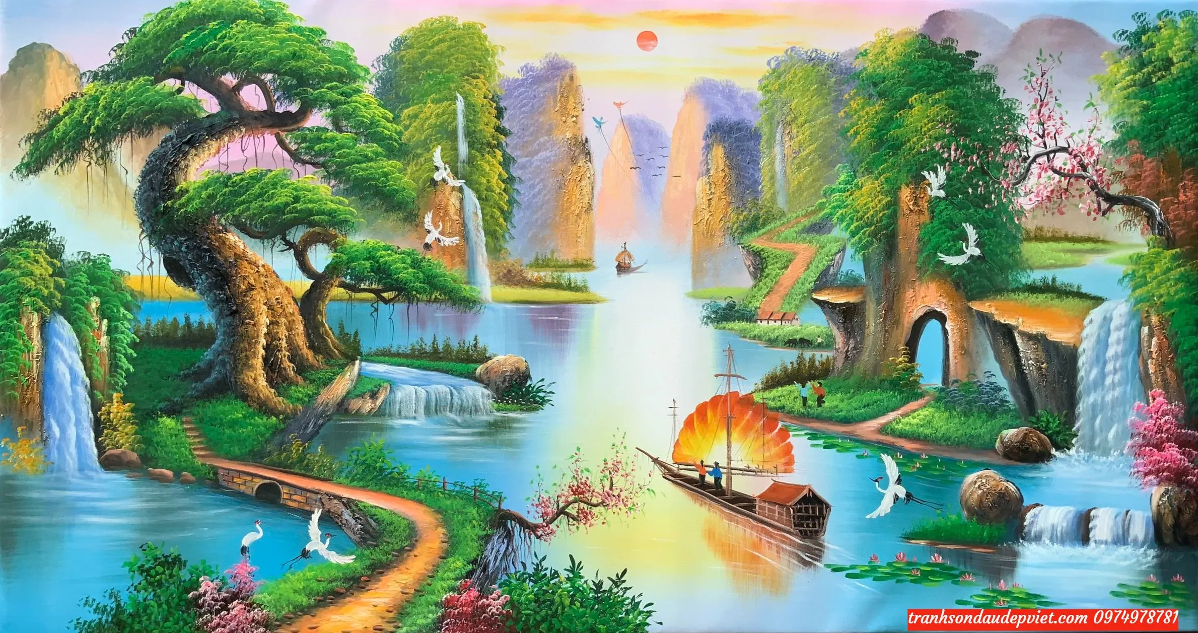 Tranh sơn thủy hữu tình