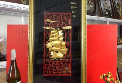 Tranh thuyền buồm và phụ kiện đi kèm