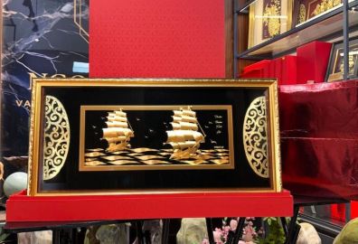 Tranh thuyền buồm TV-TBXG1 mang tài lộc vào nhà