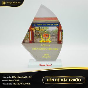 Mẫu cúp pha lê - 02