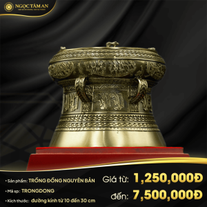 Trống đồng nguyên bản
