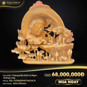 Tượng phật thích ca Ngọc Hoàng Long