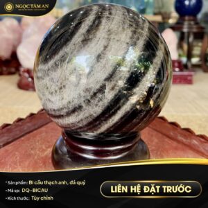Bi cầu thạch anh, đá quý