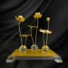 Hồ hoa sen dát vàng 24K