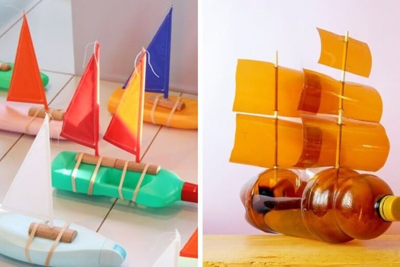 Mô hình thuyền thuận buồm xuôi gió bằng nhựa