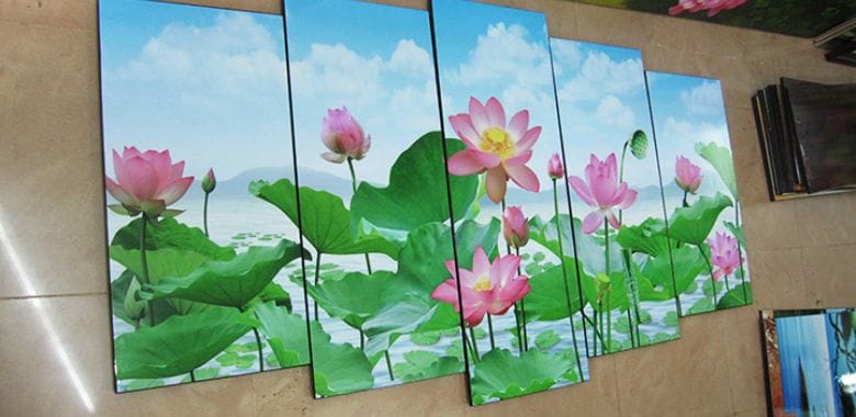 Chọn vị trí treo tranh phù hợp
