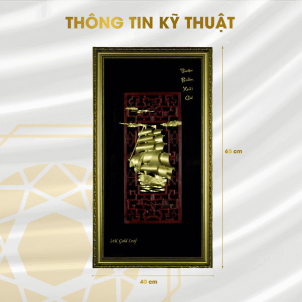 tranh thuyen nen den 4065 01