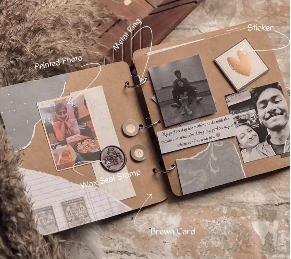 Scrapbook handmade lưu giữ kỉ niệm 
