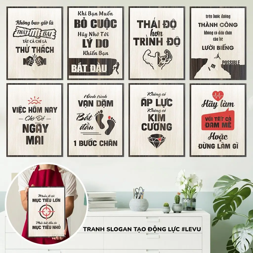 9 tranh slogan tao dong luc