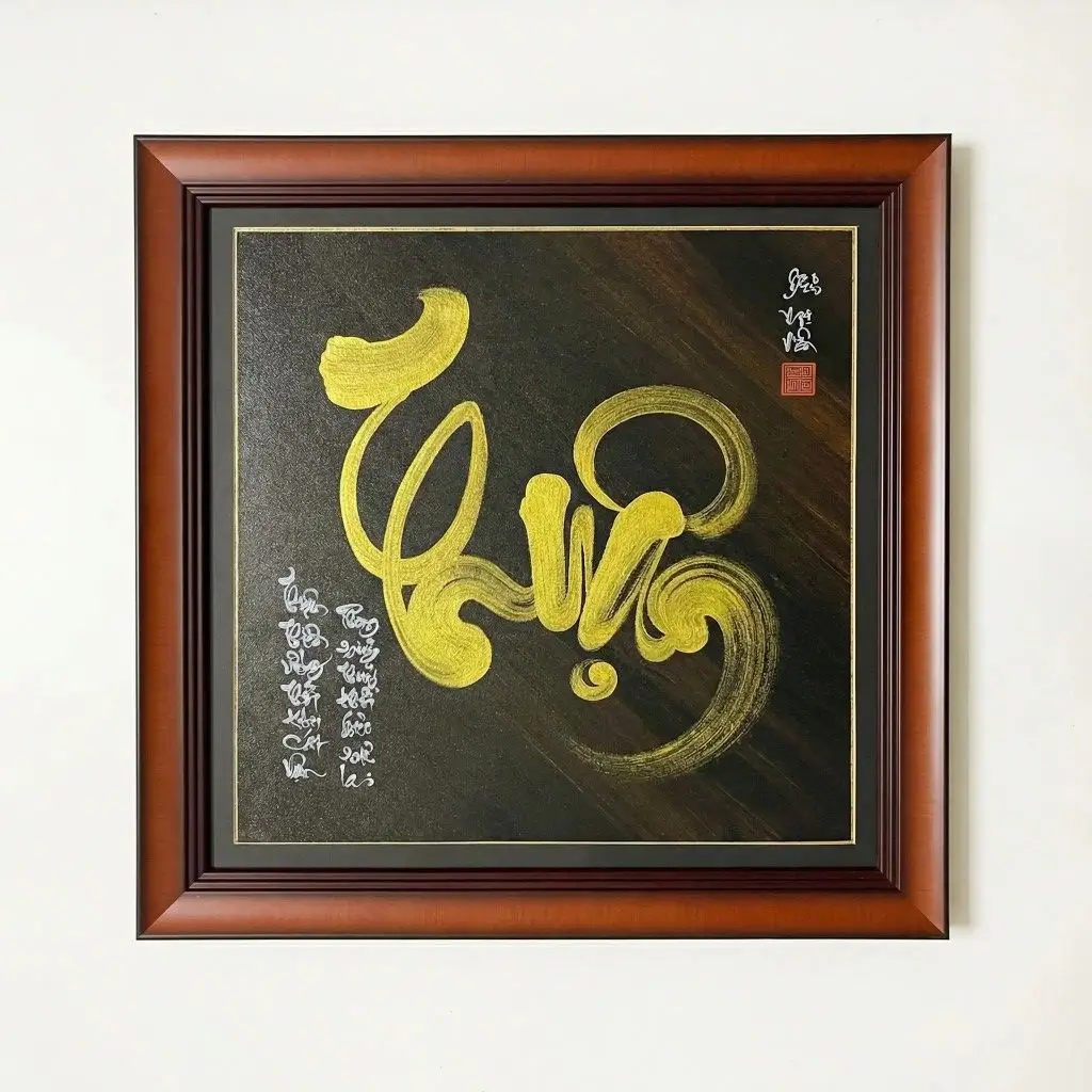 Tranh chữ Thuận thư pháp