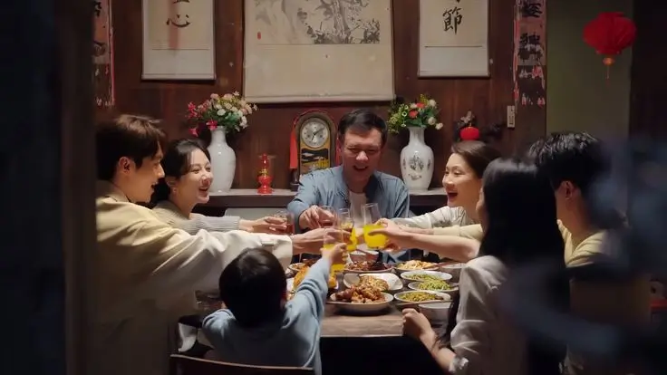 Bữa cơm tất niên gia đình