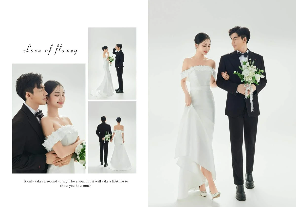 Bộ ảnh kỷ niệm ngày cưới