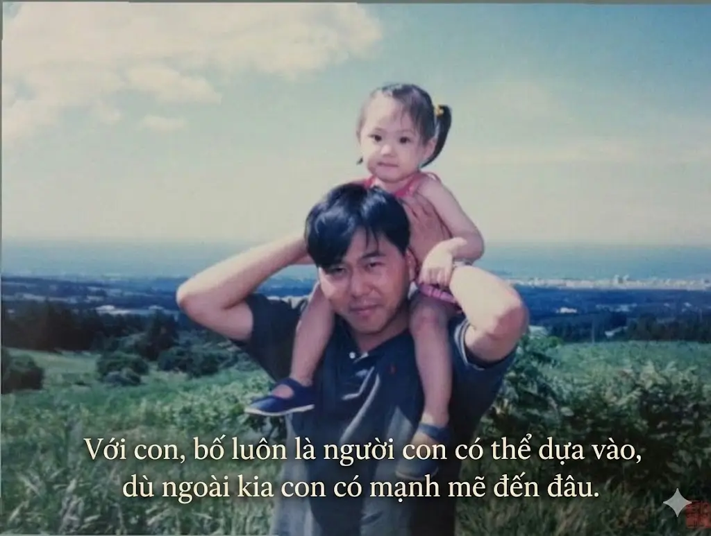 Lời chúc từ con gái