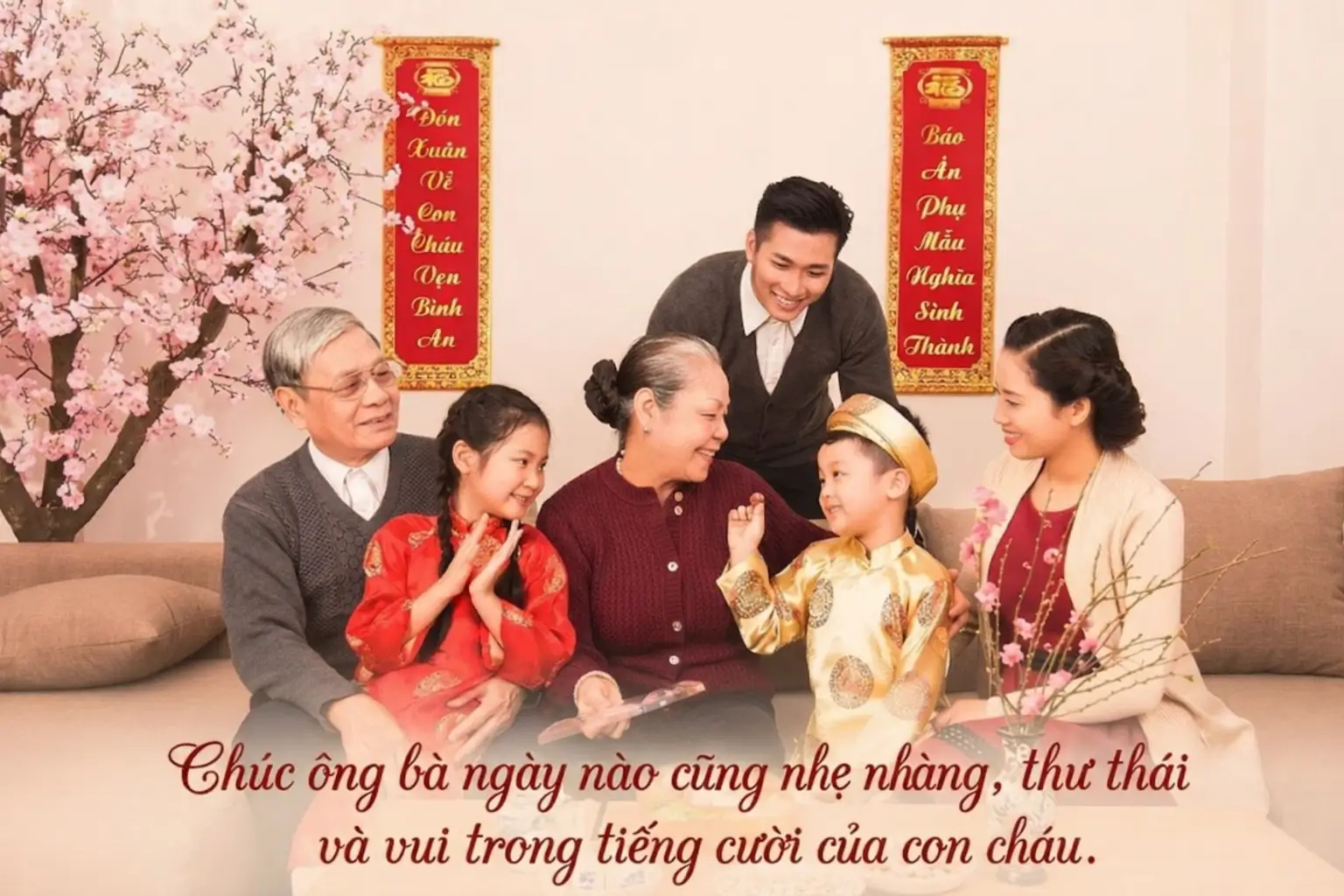 Lời chúc cho ông bà 