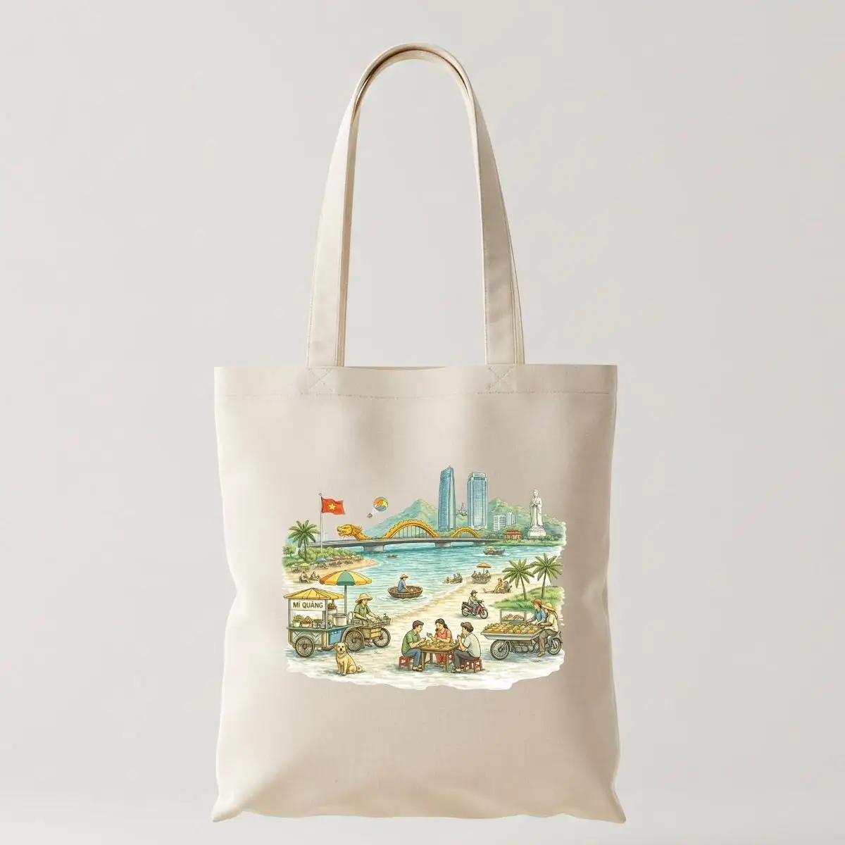9 tote bag in hinh da nang