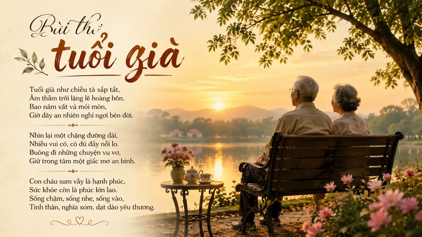 Bài thơ tuổi già