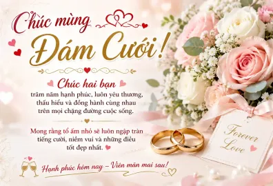 Lời chúc đám cưới