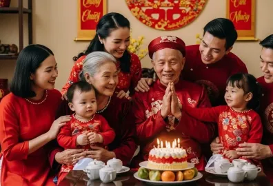 Mừng thọ ông nội