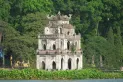 Phong cảnh Tháp Rùa Hồ Gươm